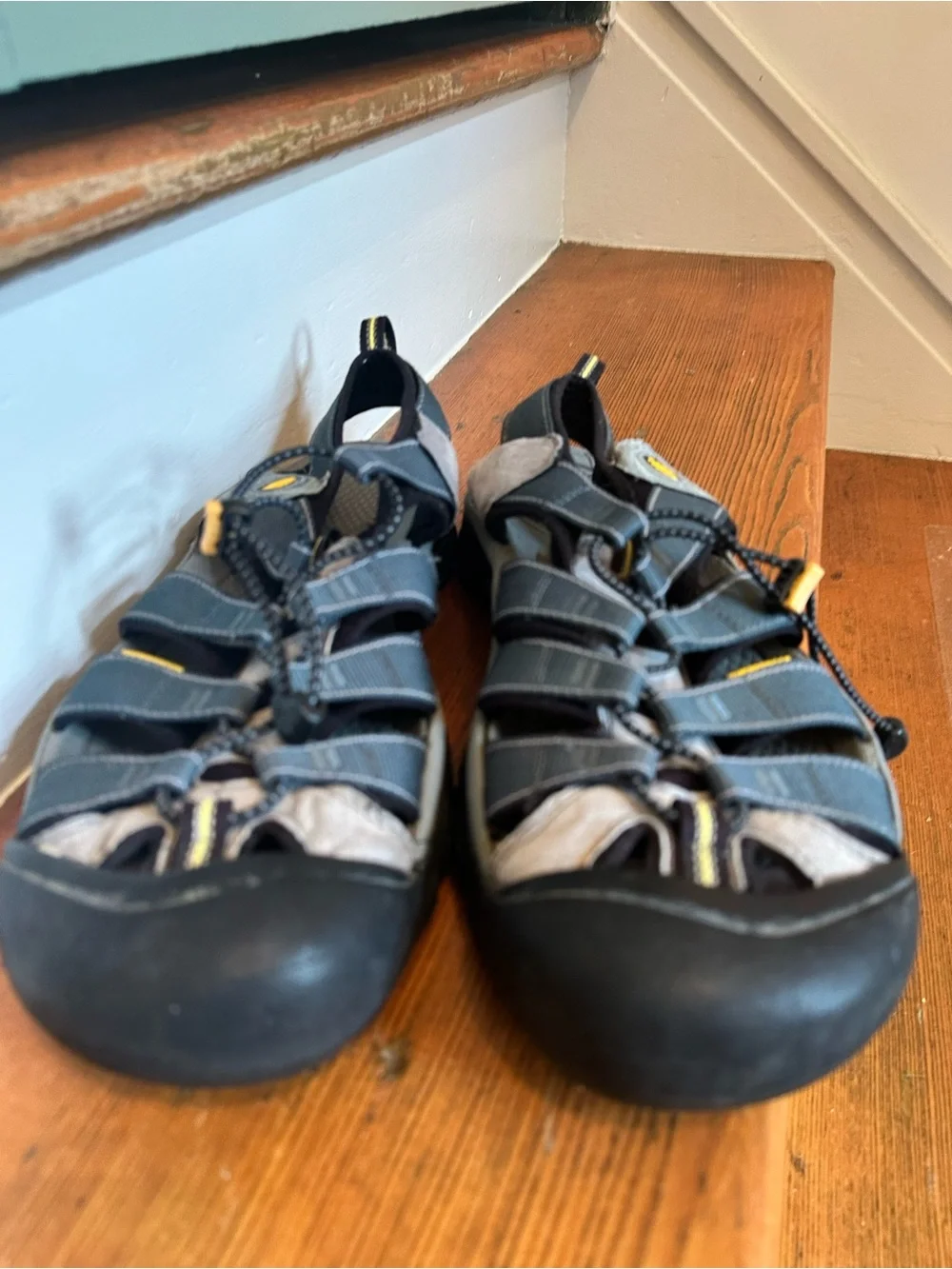 Keen Men's Newport H2 Dark Teal and Gray Outdoor Sandals Size 13